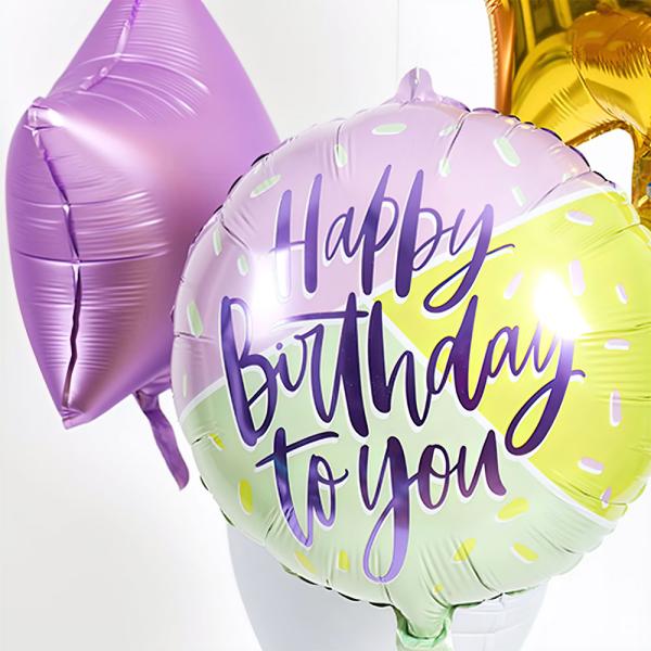 Happy Birthday To You Ballong Färg Mix
