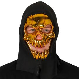 Monstermask Metallic Guld
