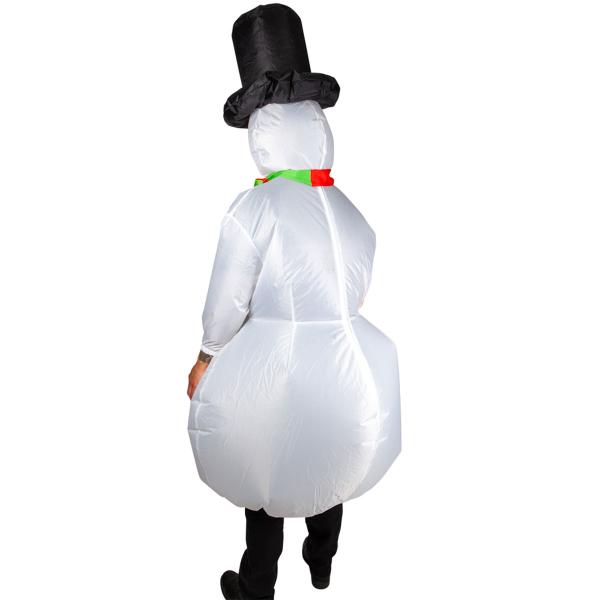 Uppblåsbar Snögubbedräkt