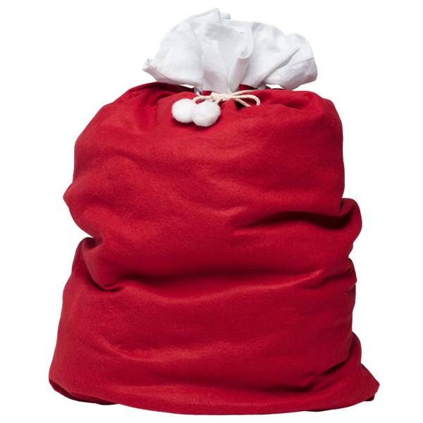 Jultomte Röd Julklappssäck