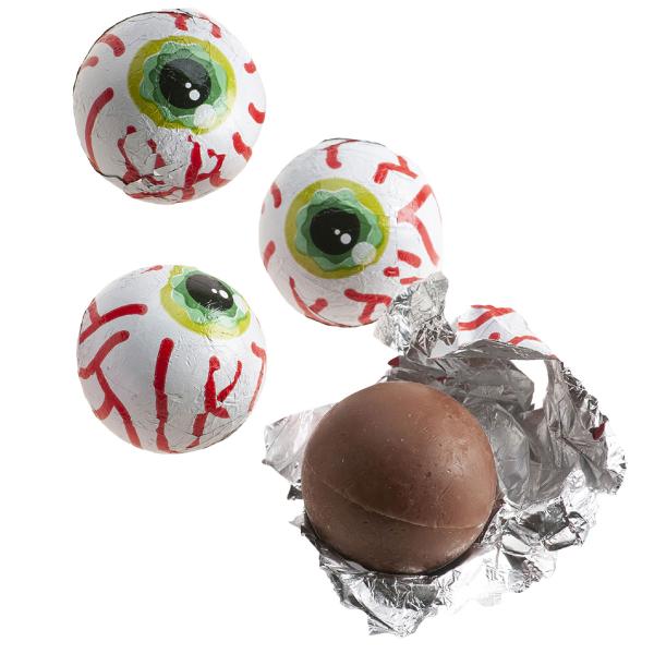 Chokladögon med Poppande Godis
