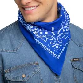 Bl&aring; Cowboy Bandana