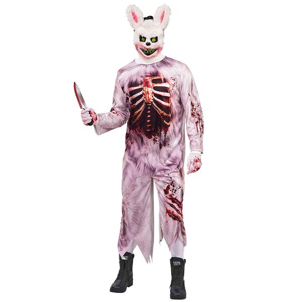 Maskeraddräkt Zombiekanin