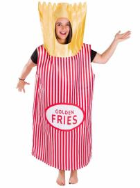 Golden Fries Maskeraddräkt