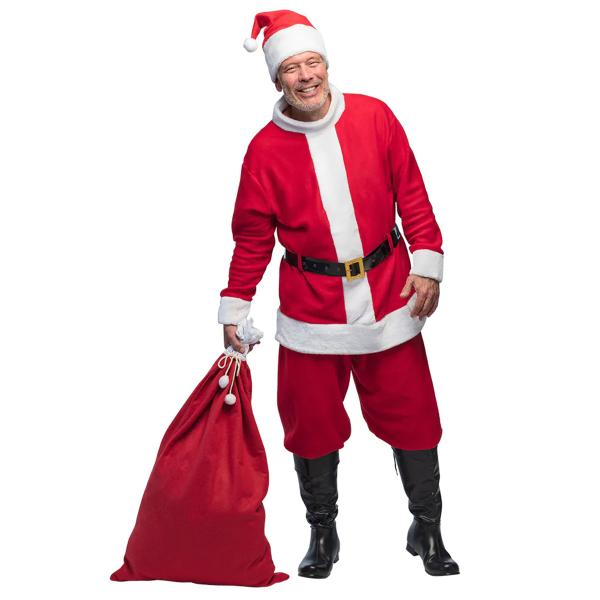 Jultomte Röd Julklappssäck