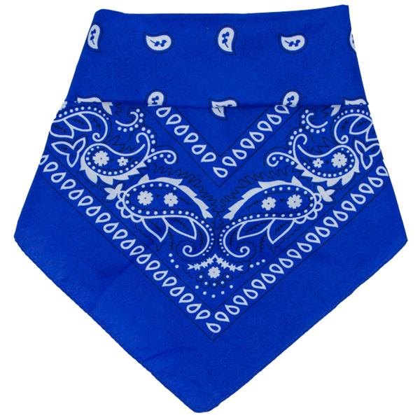 Blå Cowboy Bandana