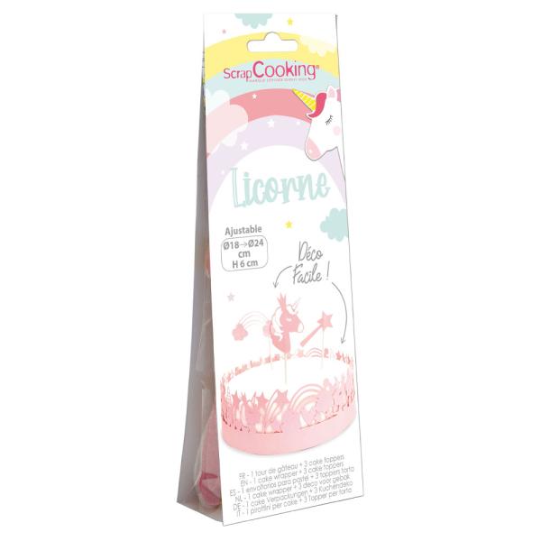 Cake Wrapper Kit Enhörning