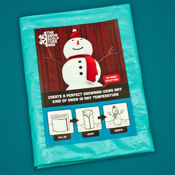 Snöskulpturssäck