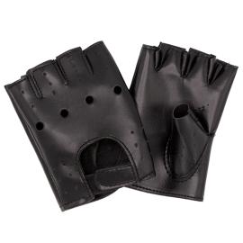 Fingerlösa Cykelhandskar Svart