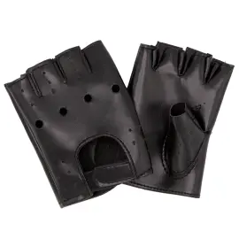 Fingerlösa Cykelhandskar Svart