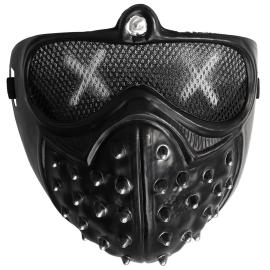 Mask med Nitar Svart