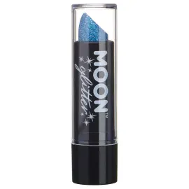 Moon Glitter Holografiskt Glitter Läppstift Blå