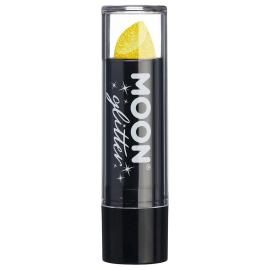 Moon Glitter Iriserande Glitter L&auml;ppstift Gul