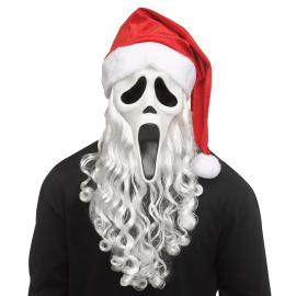 Ghostface Mask med Tomteluva & Sk&auml;gg