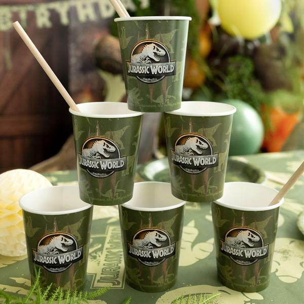 Jurassic World Pappersmuggar 25 cl 6-pack
