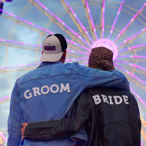 Bride Tygmärken Vit