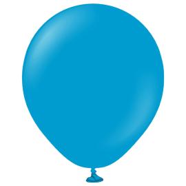Latexballonger Karibisk Bl&aring; 45 cm