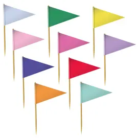 Partypicks Flaggor 10-pack