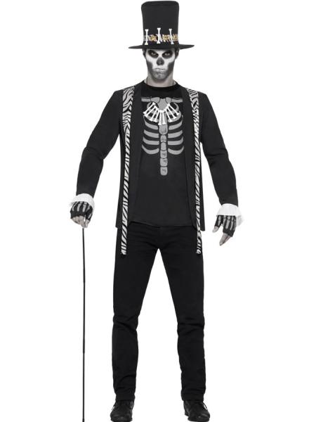 Häxdoktor Skelettdräkt
