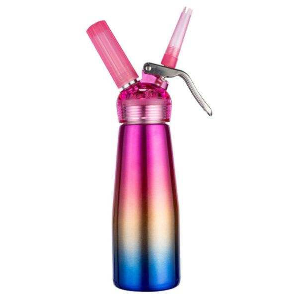 Gräddsifon Regnbågsfärgad 500ml