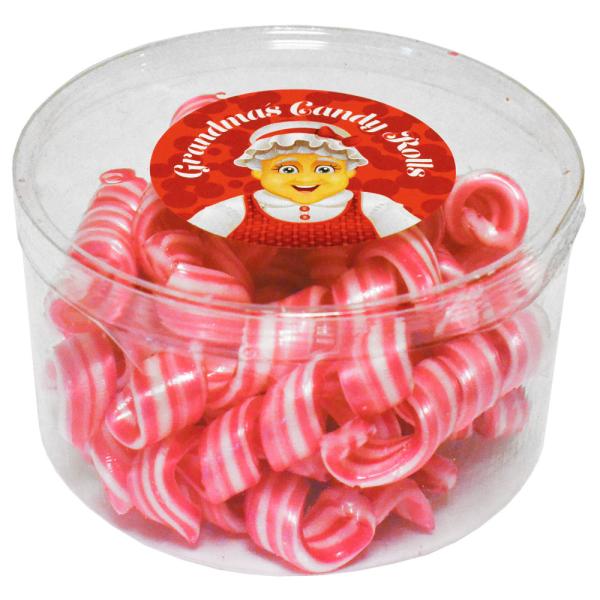 Grandmas Candy Rolls Polkaskruvar