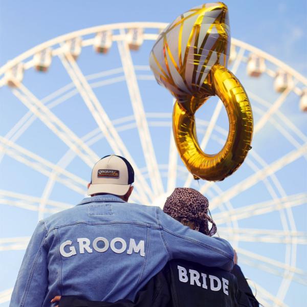 Bride Tygmärken Vit