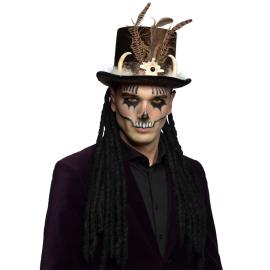 H&ouml;g Hatt Voodoo med H&aring;r Brun