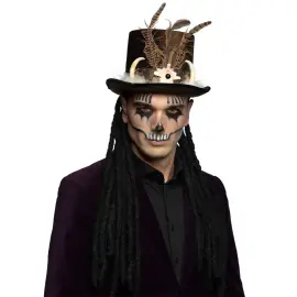 H&ouml;g Hatt Voodoo med H&aring;r Brun