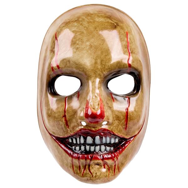 Clownmask Brun