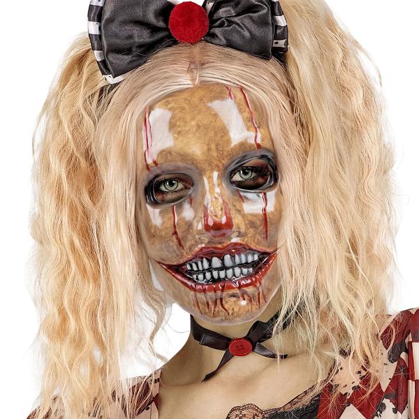 Clownmask Brun