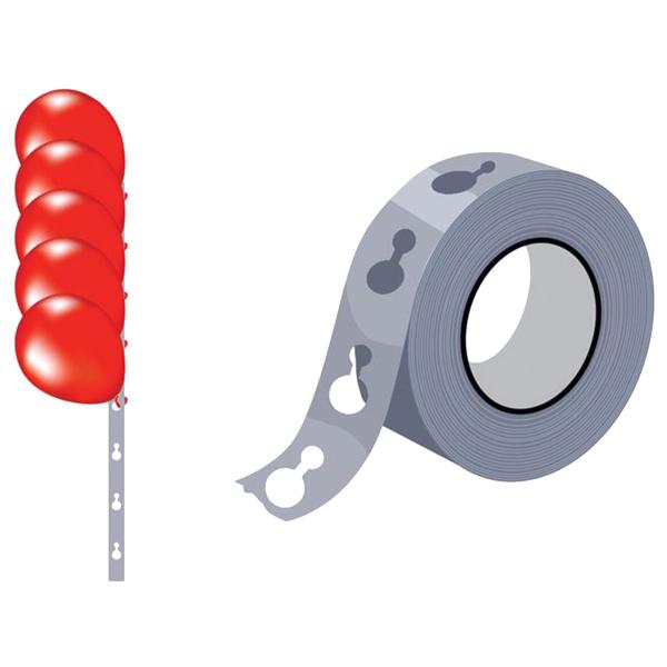 Ballongband Transparent 15 m