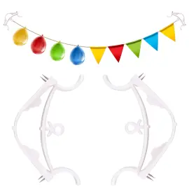 Hörnklämmor till Ballonggirlanger 2-pack