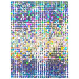 Backdrop Paljettpanel Cosmic Lights 30x30 cm 12-pack