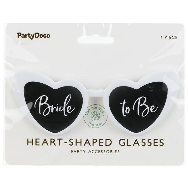 Bride to Be Hjärtformade Glasögon