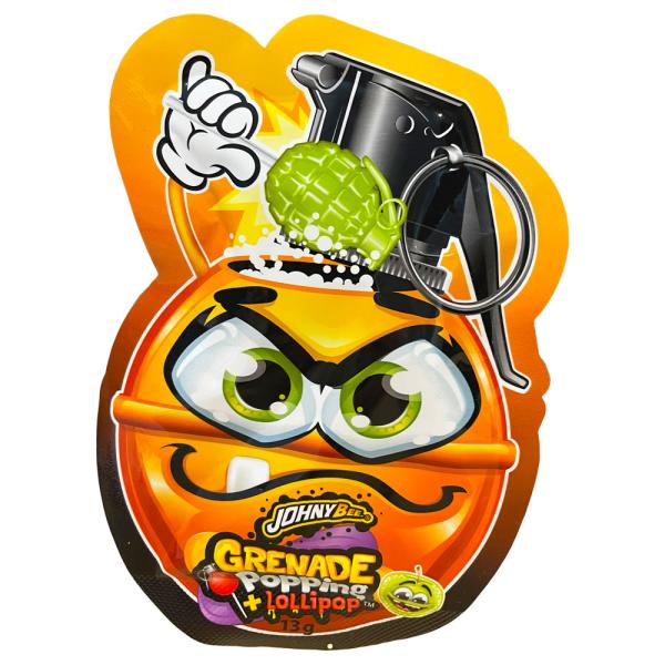 Grenade Poppande Godis och Klubba