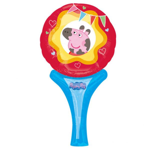 Greta Gris Folieballong Inflate-A-Fun