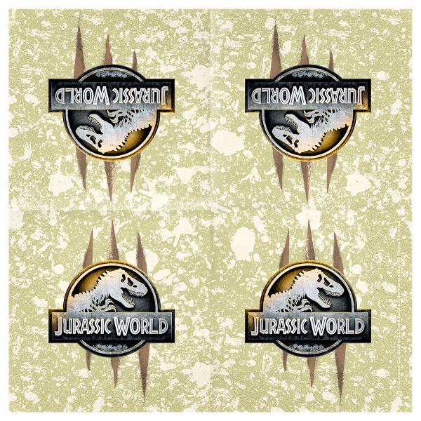 Jurassic World Pappersservetter 20-pack