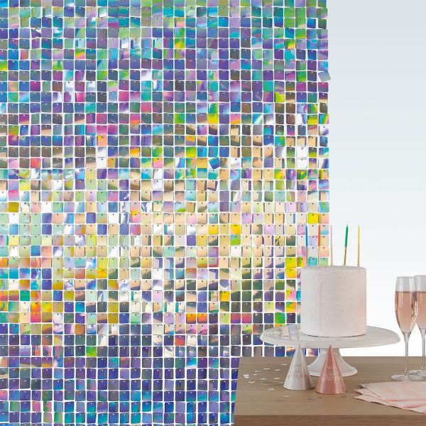 Backdrop Paljettpanel Cosmic Lights 30x30 cm 12-pack