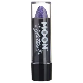 Moon Glitter Holografiskt Glitter Läppstift Lila