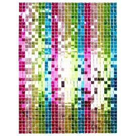 Backdrop Paljettpanel Northern Lights 30x30 cm 12-pack