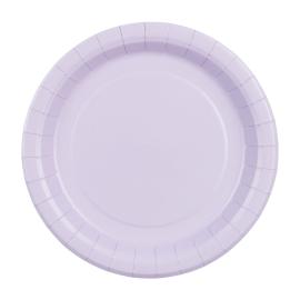Pappersassietter Lavendel 18 cm 6-pack
