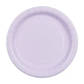 Pappersassietter Lavendel 18 cm 6-pack