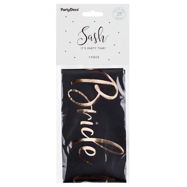 Bride to Be Ordensband Svart