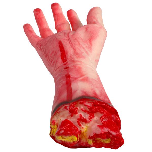 Avhuggen Blodig Hand