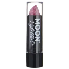 Moon Glitter Holografiskt Glitter Läppstift Rosa