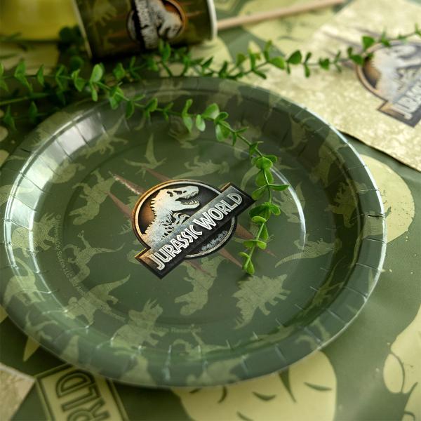 Jurassic World Papperstallrikar 23 cm 6-pack