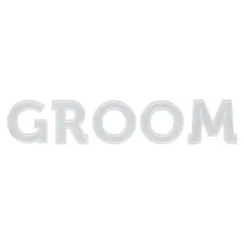 Groom Tygmärken Vit