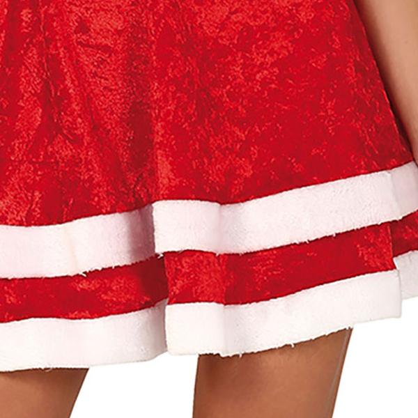 Tomtemor Julklänning med Tomteluva