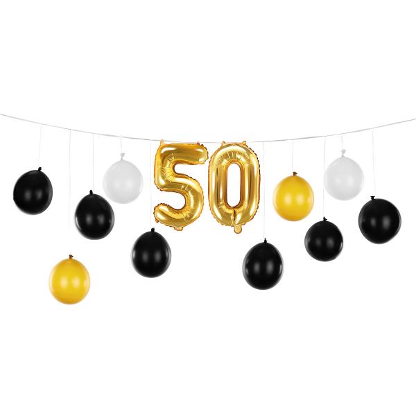 DIY Ballonggirlang 50 år 13-pack
