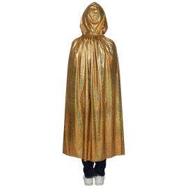 Shimmer Mantel med Luva Guld